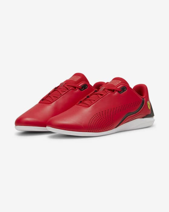 Zapatillas Puma Ferrari Drift Cat rojo negro blanco