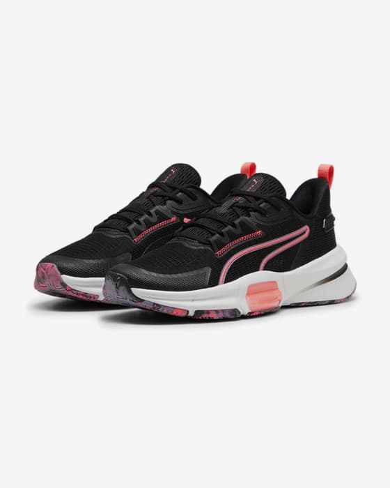 Zapatillas Puma PWRFrame Hypernatural negro rosa mujer