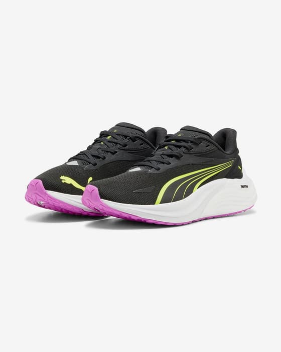 Zapatillas Puma Electrify NITRO 4 negro puro amarillo mujer