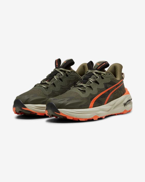 Zapatillas Puma Fast-Trac NITRO 3 marrón rojo
