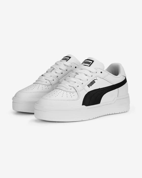 Zapatillas Puma California Pro Classic blanco negro puro junior