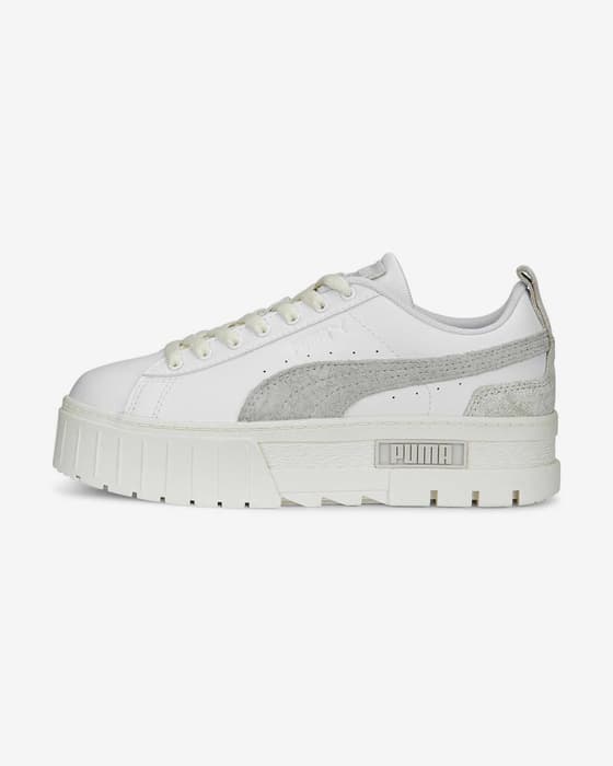 Zapatillas Puma Mayze Thrifted blanco gris claro mujer