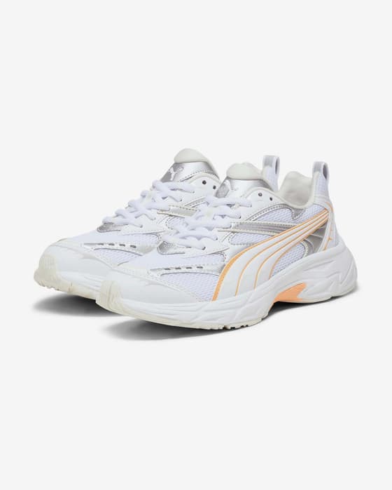 Zapatillas Puma Morphic blanco gris naranja