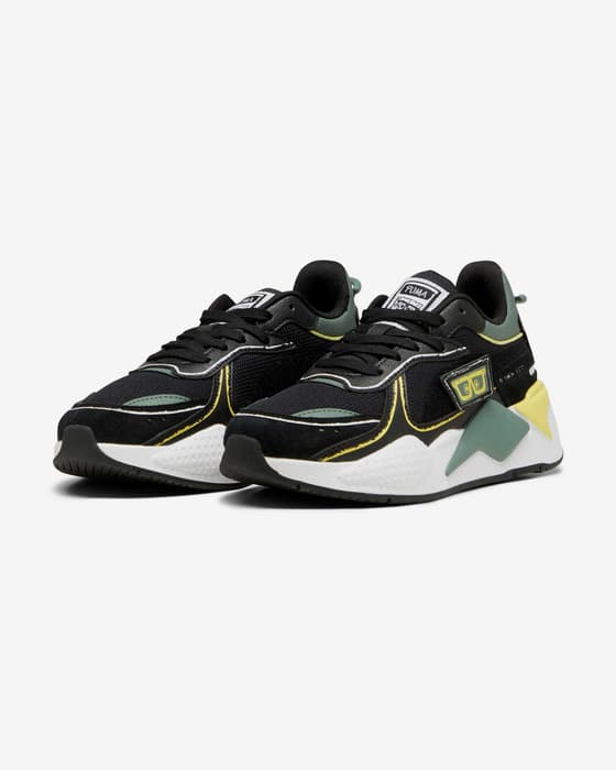 Zapatillas Puma RS-X Spongebob negro amarillo junior