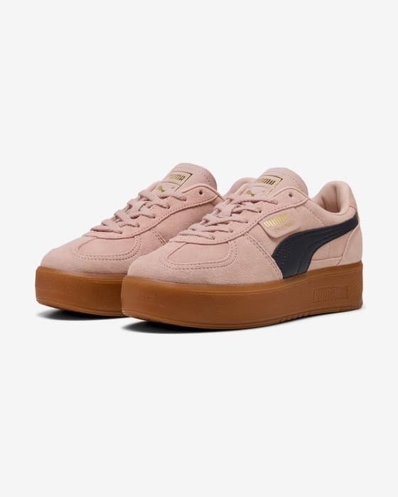 Zapatillas Puma Palermo Elevata rosa claro negro mujer