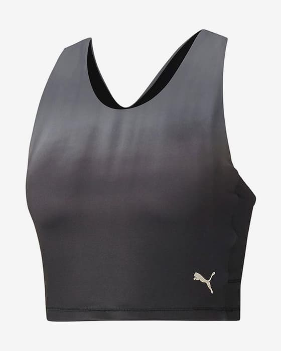 Top Puma Studio Ombre negro gris mujer