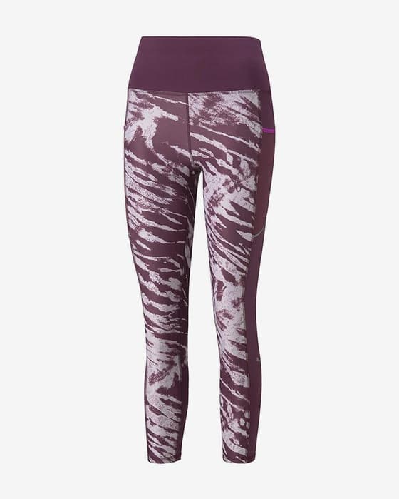 Malla larga Puma Run 5K granate rosa claro mujer
