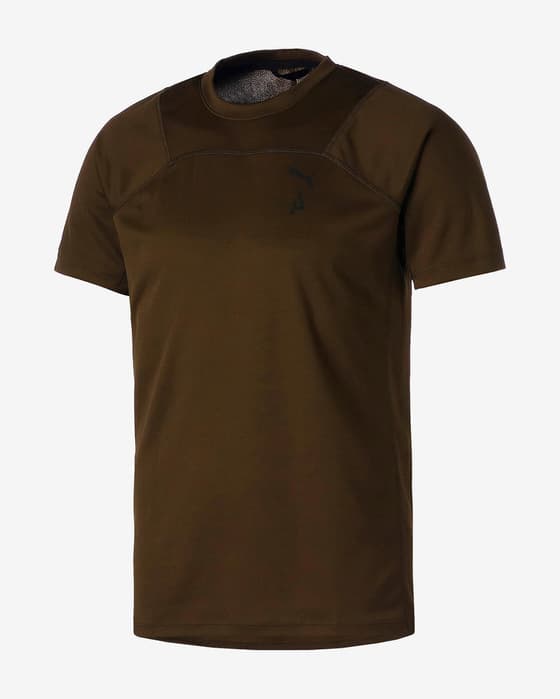 Camiseta Puma Seasons Small Logo manga corta marrón