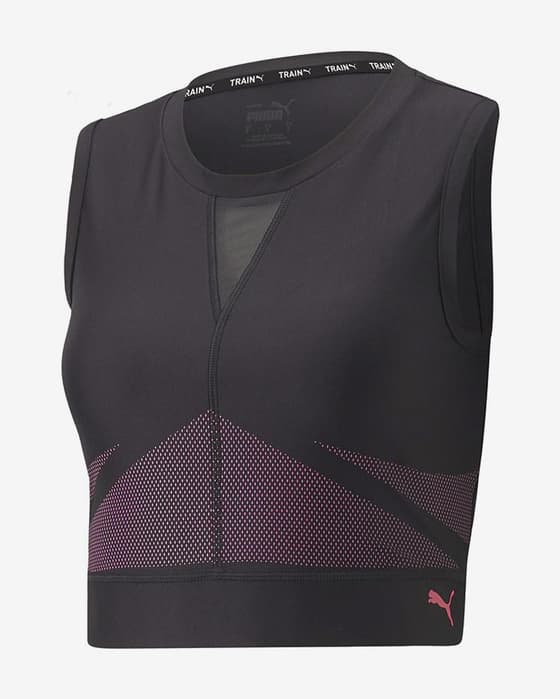 Top Puma Eversculpt Fitted negro rosa