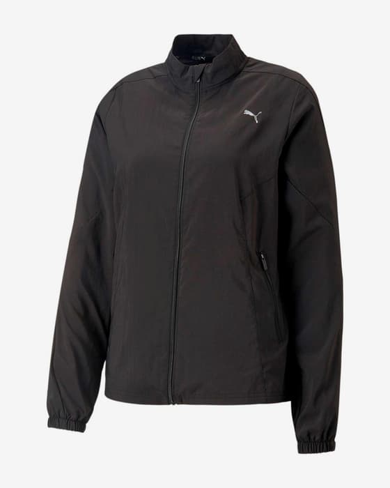 Chaqueta Puma Run Favorite Woven negro mujer
