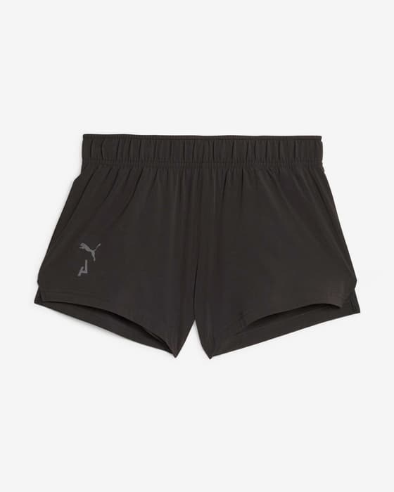 Pantalón corto Puma Seasons Lightweight negro puro mujer