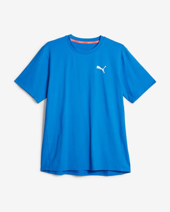 Camiseta Puma Run Cloudspun manga corta azul