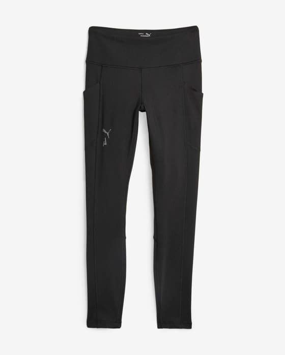 Malla larga Puma Microfleece negro puro mujer
