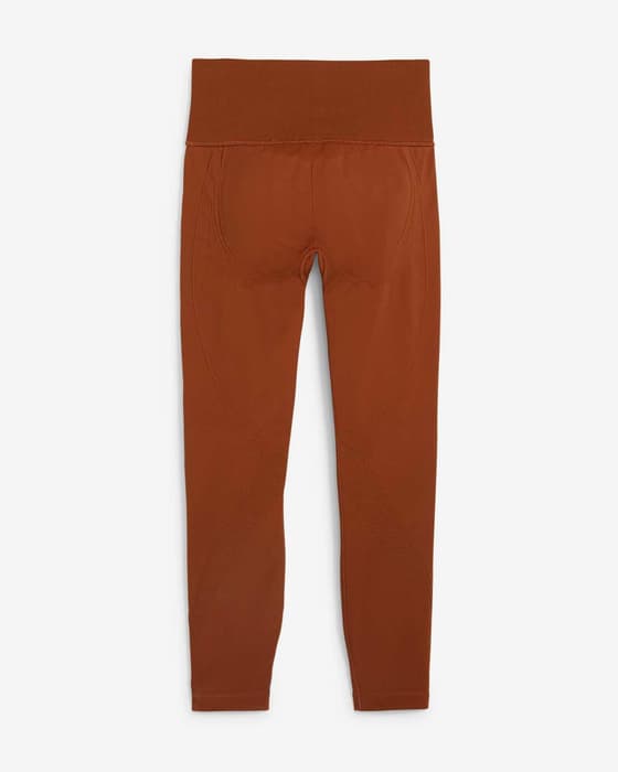 Malla larga Puma Shapeluxe Seamless marrón oscuro mujer