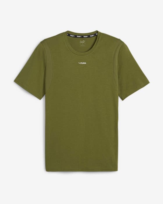 Camiseta Puma FIT Triblend Ultrabreathe manga corta verde caqui