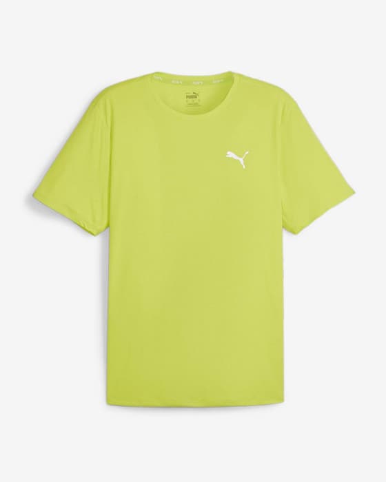 Camiseta Puma Run Favorite Velocity manga corta amarillo negro