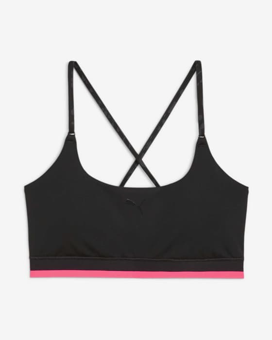 Sujetador Puma Move Hypernatural negro rosa