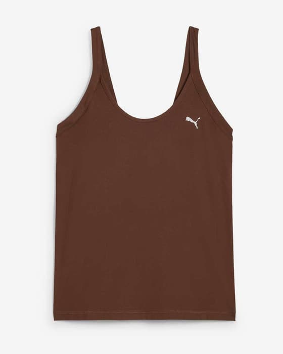 Camiseta Puma Studio Cloudspun tirantes marrón mujer