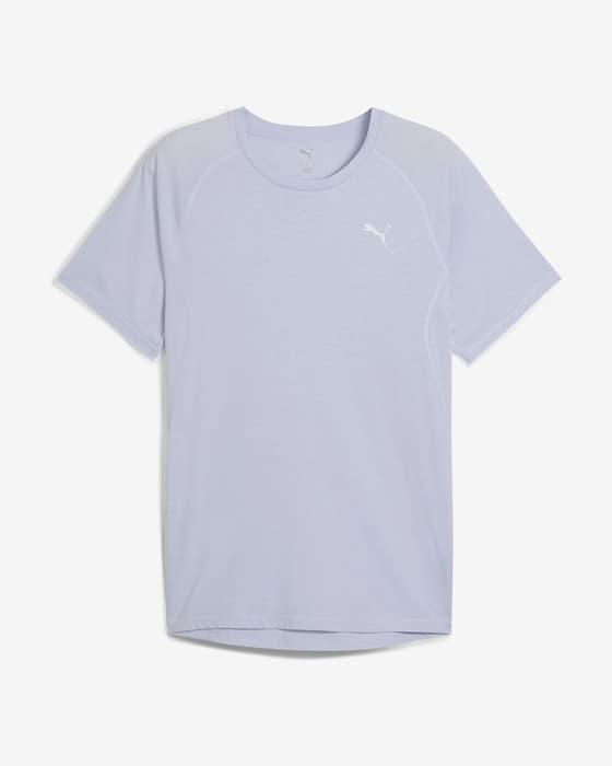 Camiseta Puma Run Velocity manga corta azul claro mujer
