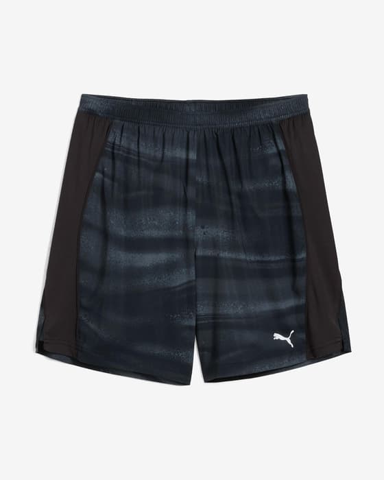Pantalón corto Puma Run Velocity negro oscuro blanco