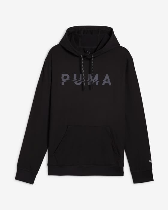 Sudadera con capucha Puma CLOUDSPUN Branded negro puro