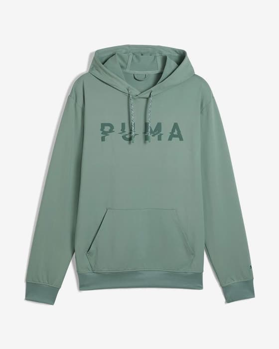 Sudadera con capucha Puma CLOUDSPUN Branded verde