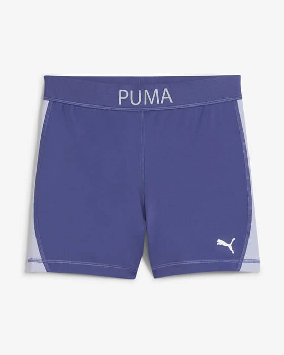 Puma Strong Shorts Dark Blue White Women