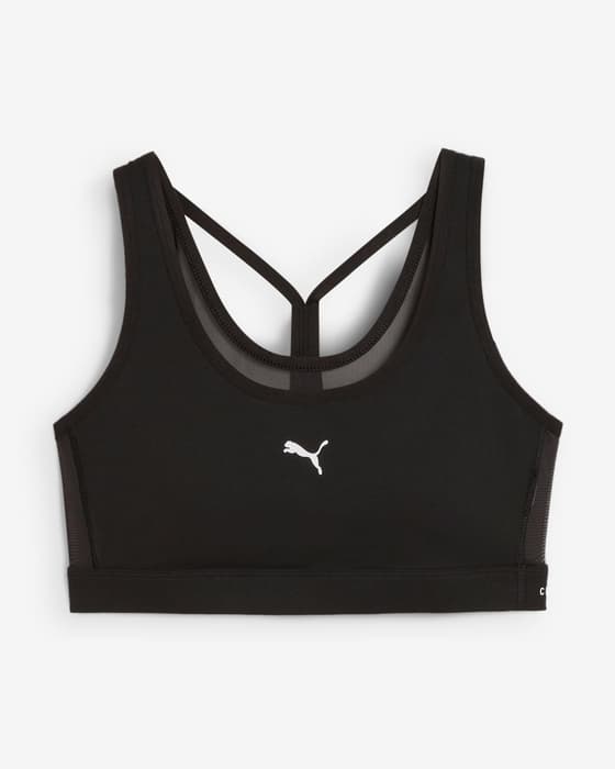 Sujetador Puma 4 Keeps CloudSpun negro intenso