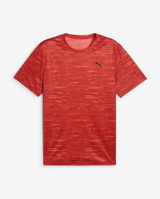 Camiseta Puma Tad Essentials manga corta rojo puro