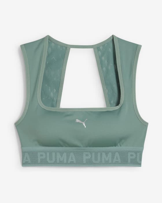 Sujetador Puma Move Lace verde claro
