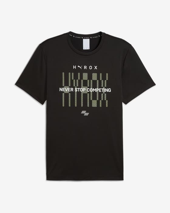 Camiseta Puma HYROX manga corta negro puro