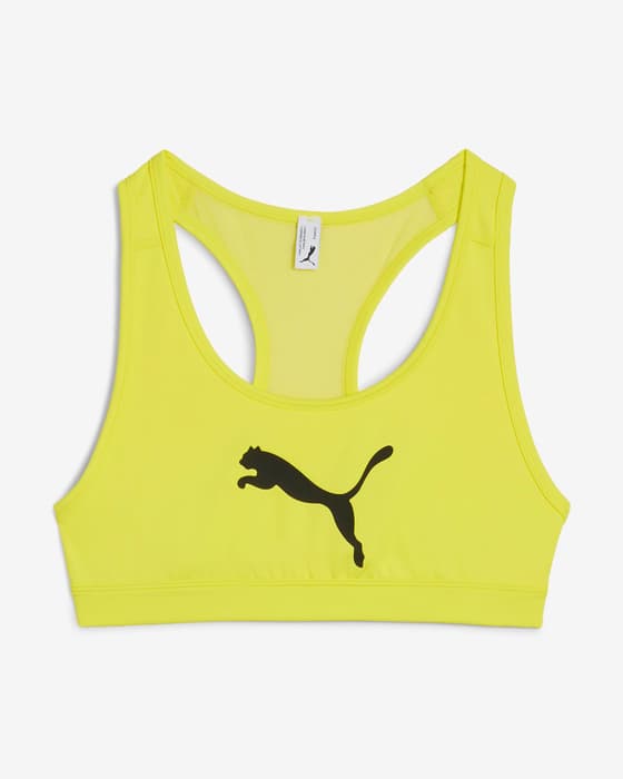 Sujetador Puma 4 Keeps amarillo fuerte