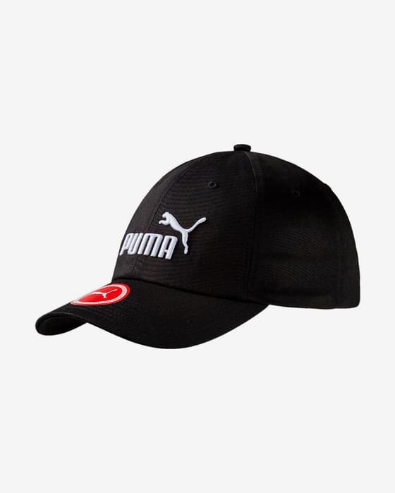 Gorra Puma ESS negro blanco
