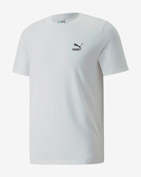Camiseta Puma Classics Small Logo manga corta blanco