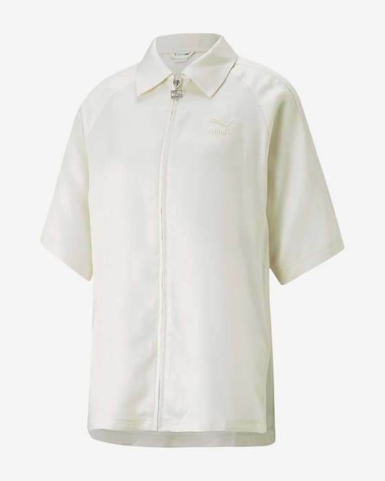 Camisa Puma T7 manga corta blanco mujer
