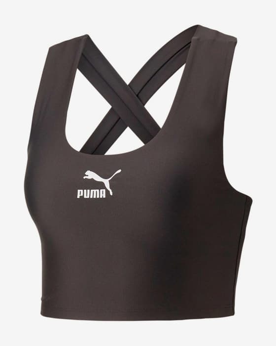 Top Puma T7 Crop negro