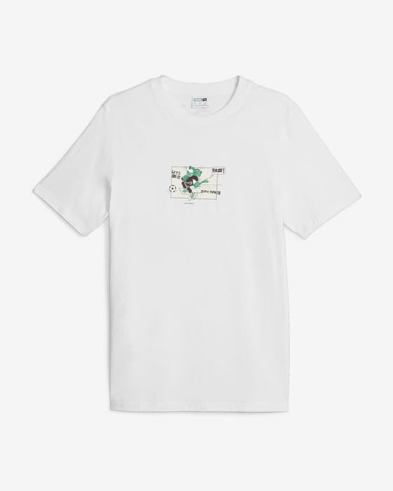 Camiseta Puma Classics Super manga corta blanco
