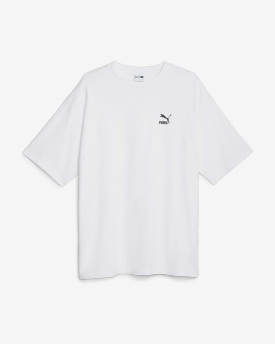 Camiseta Puma Better Classics Over manga corta blanco