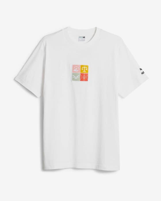 Camiseta Puma Classics Icons of Unity manga corta blanco puro