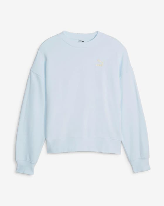 Sudadera Puma Classics Oversized azul claro mujer