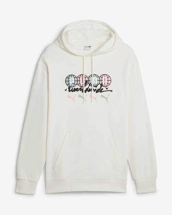 Sudadera con capucha Puma SWxP blanco