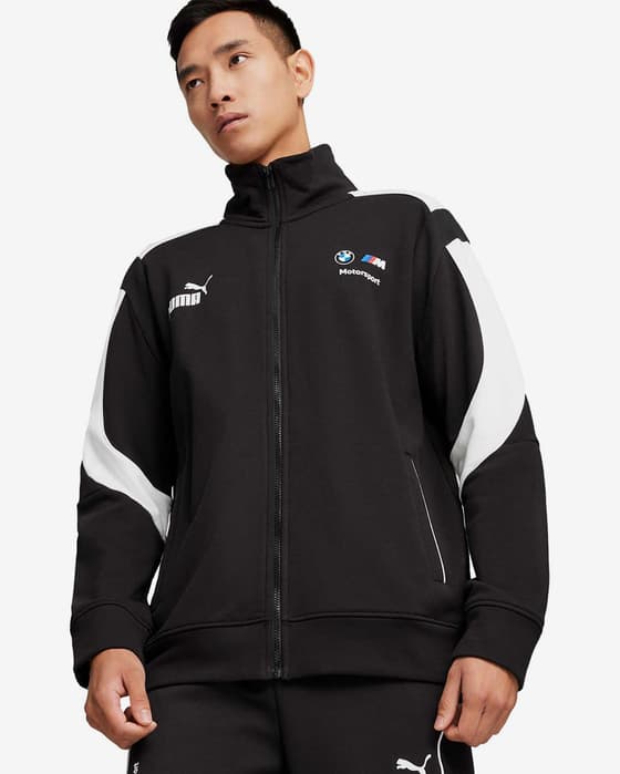 Chaqueta Puma BMW MMS MT7+ negro blanco