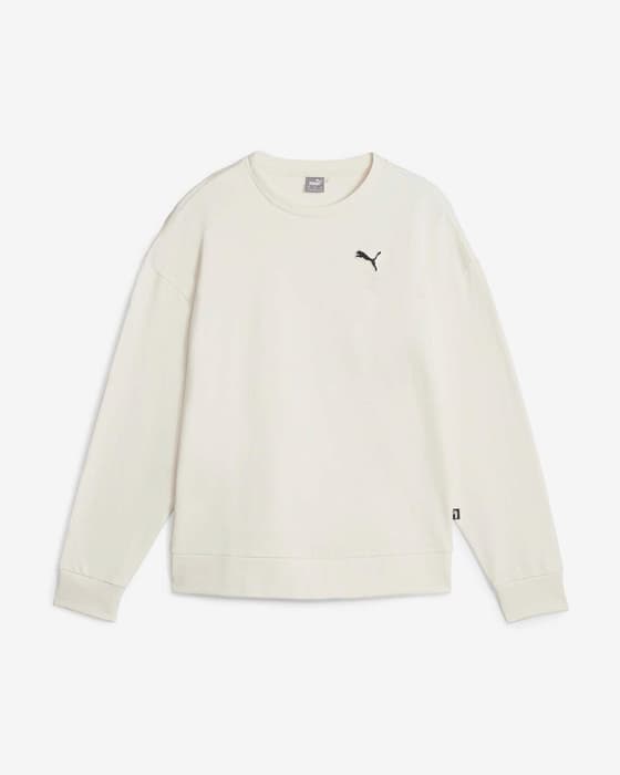 Sudadera Puma Better Essentials Classic blanco mujer