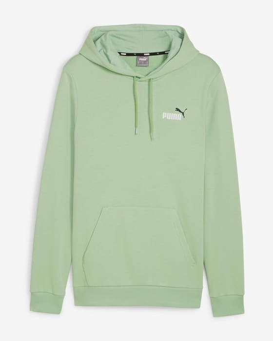 Sudadera con capucha Puma ESS+ 2 Col Small Logo TR verde menta