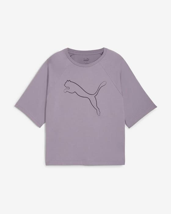 Puma Motion Relaxed Damen T-Shirt lila