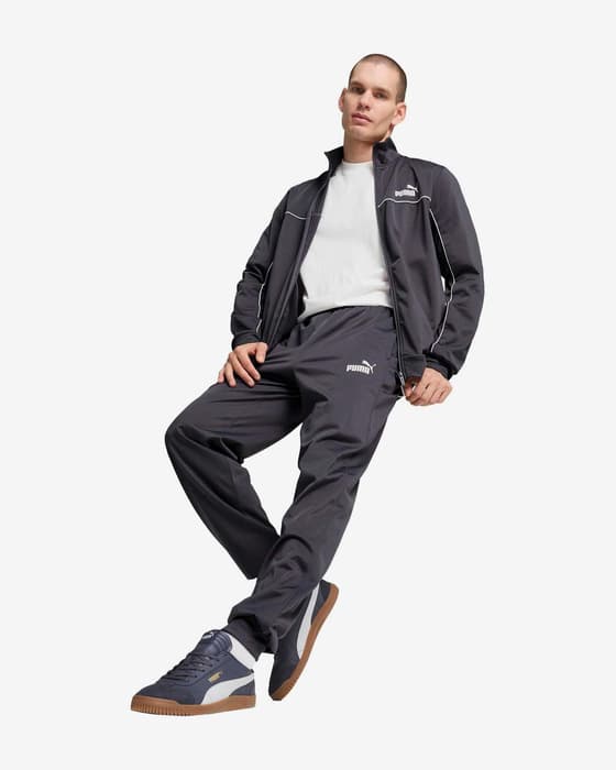 Chándal Puma Poly Piping gris