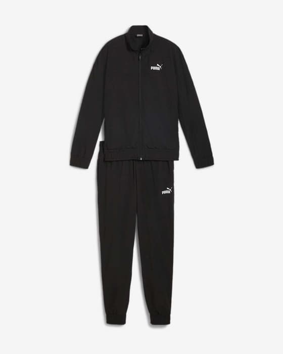 Chándal Puma Woven negro puro mujer