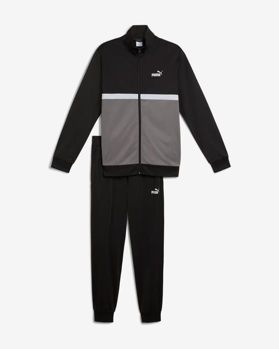 Chándal Puma Poly gris oscuro negro