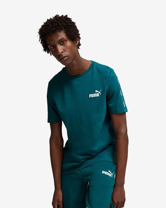 Puma Essential Tape T-Shirt türkisblau