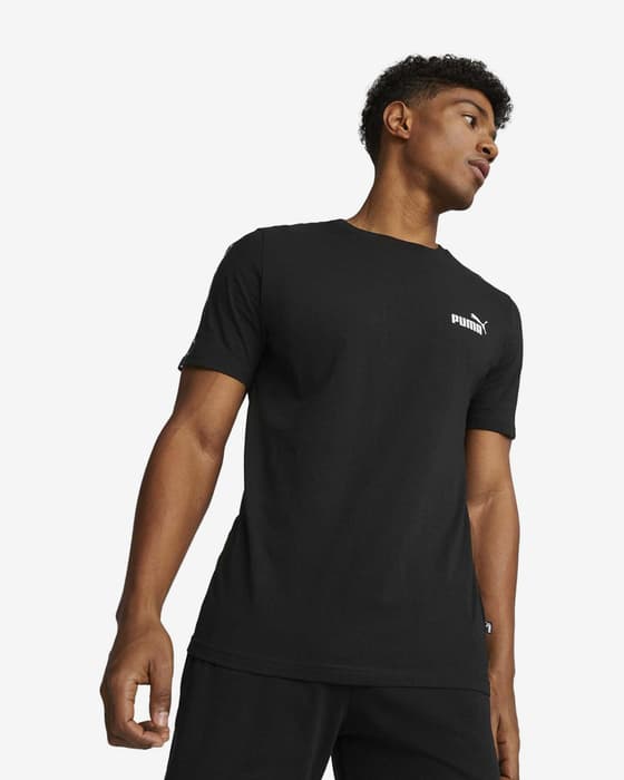 Puma Essential Tape T-Shirt schwarz
